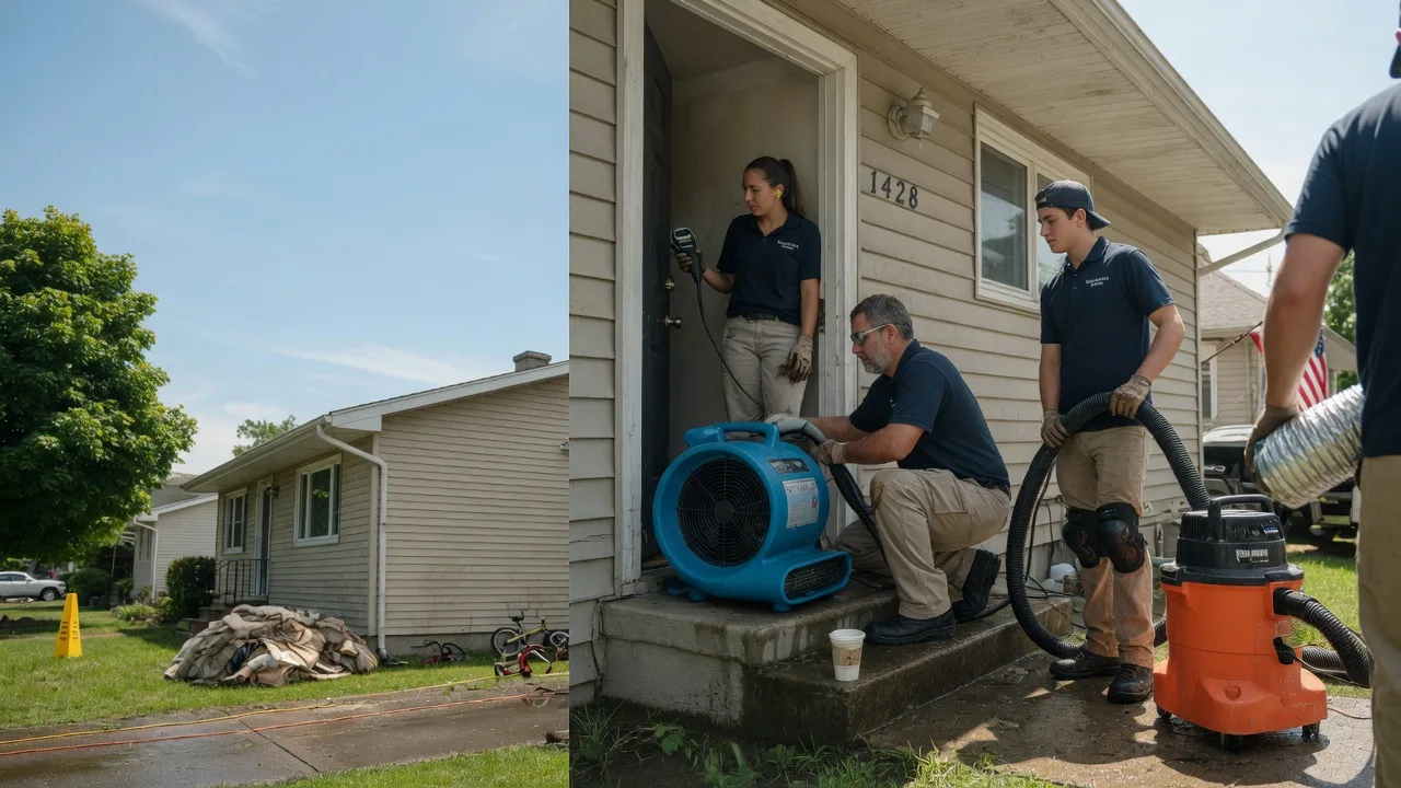 Water Damage Restoration in West Liberty, IL near me